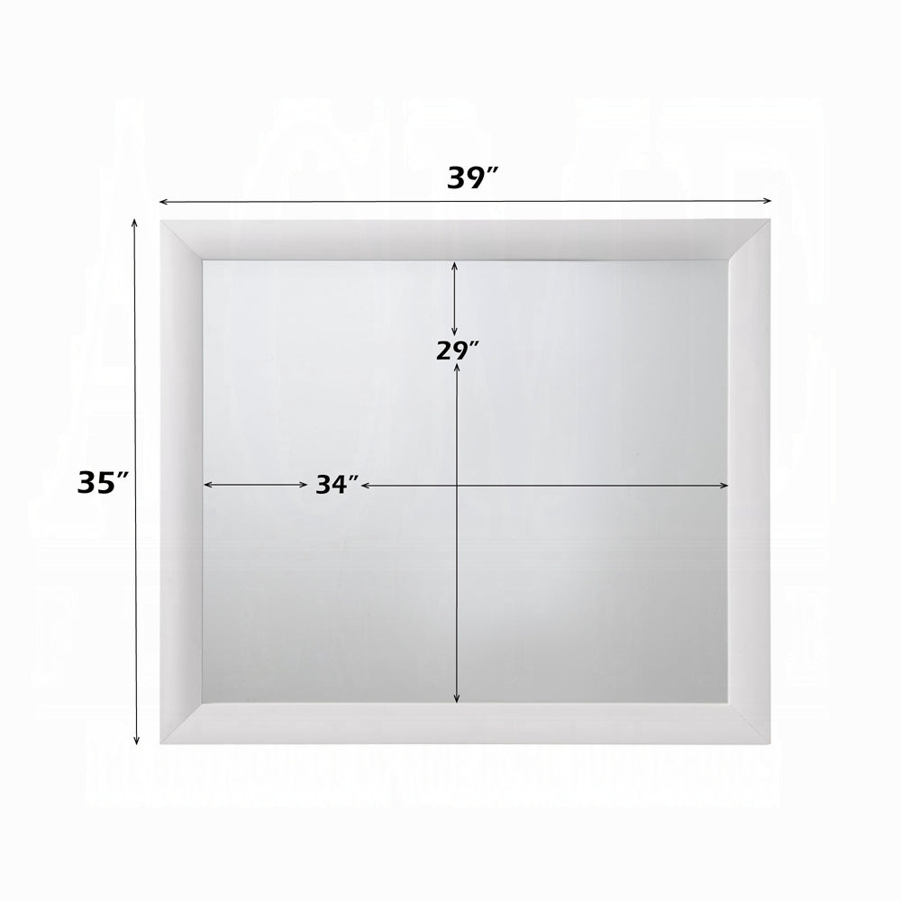 Neend Vanity Mirror - White