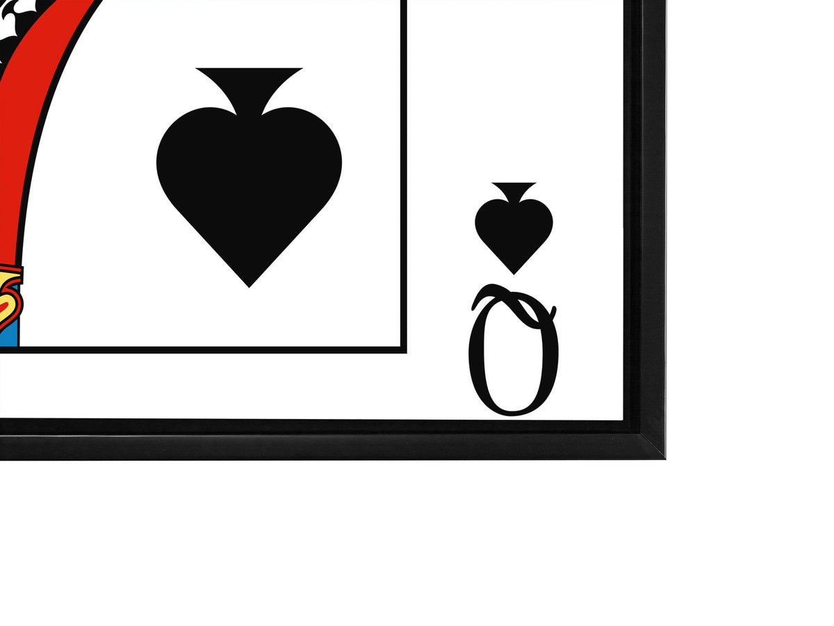 Wall art-Queen of Spades-Modern Art