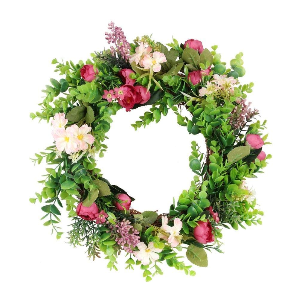 Jayla Artificial Floral Wreath 19.7''