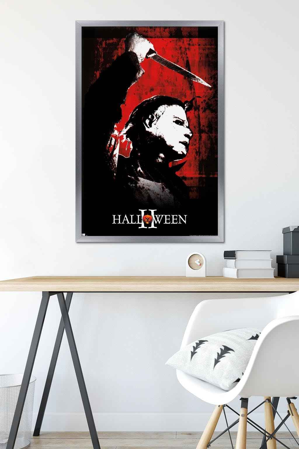 Halloween II - Red Wall Poster