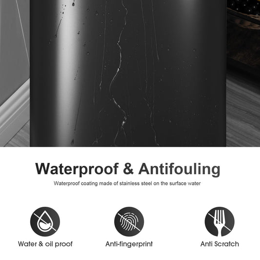 FDW Garbage Can 13 Gallon 50 Liter Kitchen Trash Can for Bathroom Bedroom Home Office Automatic Touch Free High-Capacity with Lid Waste Bin,Black ๐ All In One Marketplace Canada