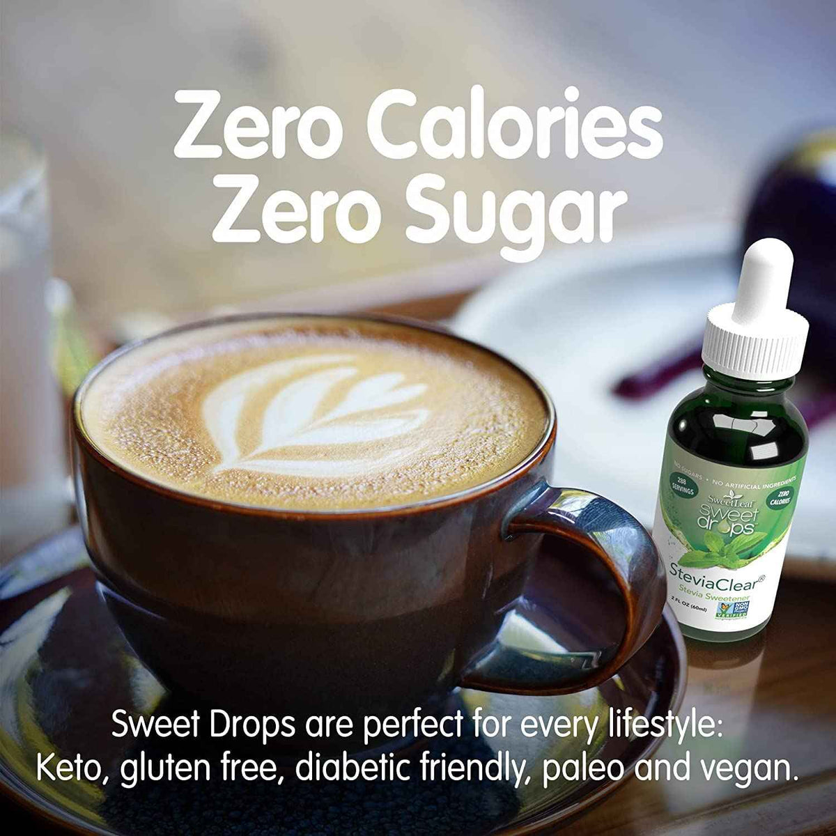 SweetLeaf Sweet Drops, Vanilla Creme, 60mL (Pack of 1) 🍁 All In One Marketplace Canada