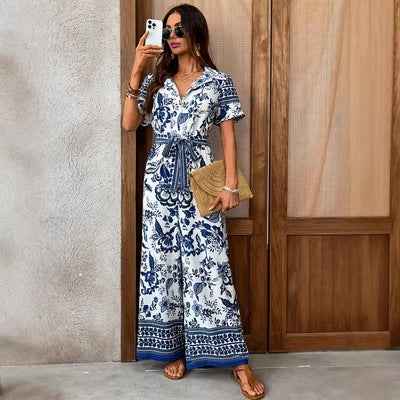 Stylish Minimalist And Relaxed Fit Womens Jumpsuit