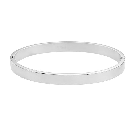 ATTILI: Minimalist Classic Silver Band Bracelet