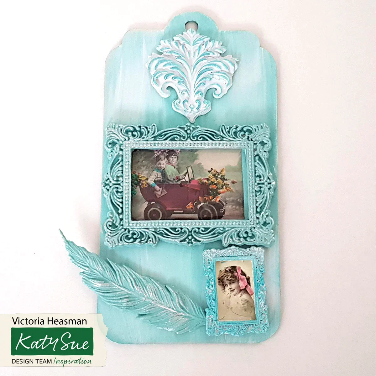 Medium Vintage Frame Silicone Mould