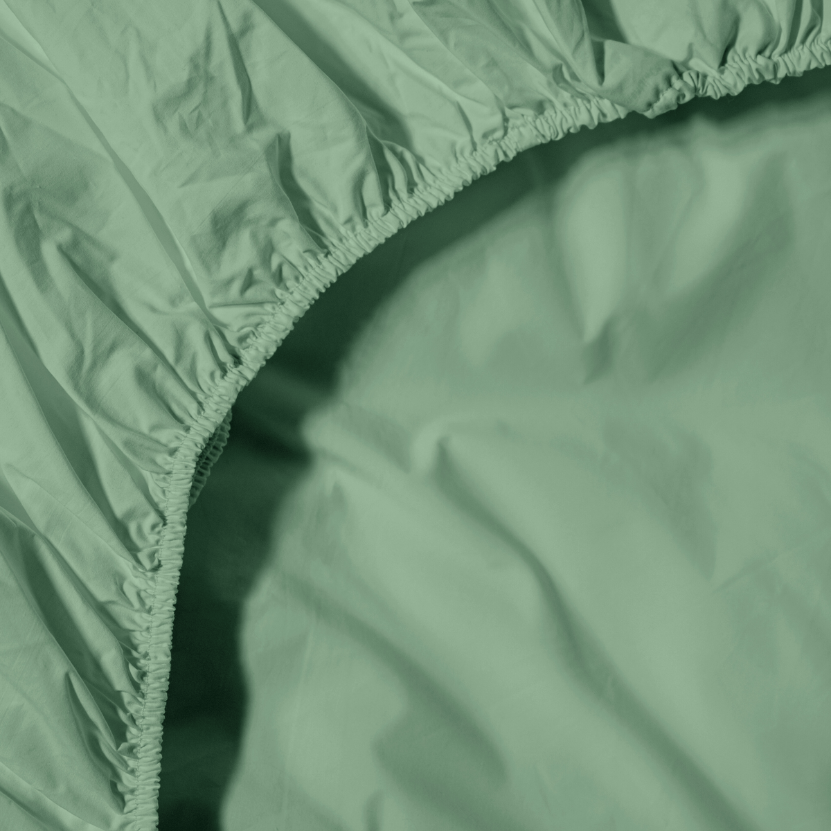 Washed Percale Fitted Sheet