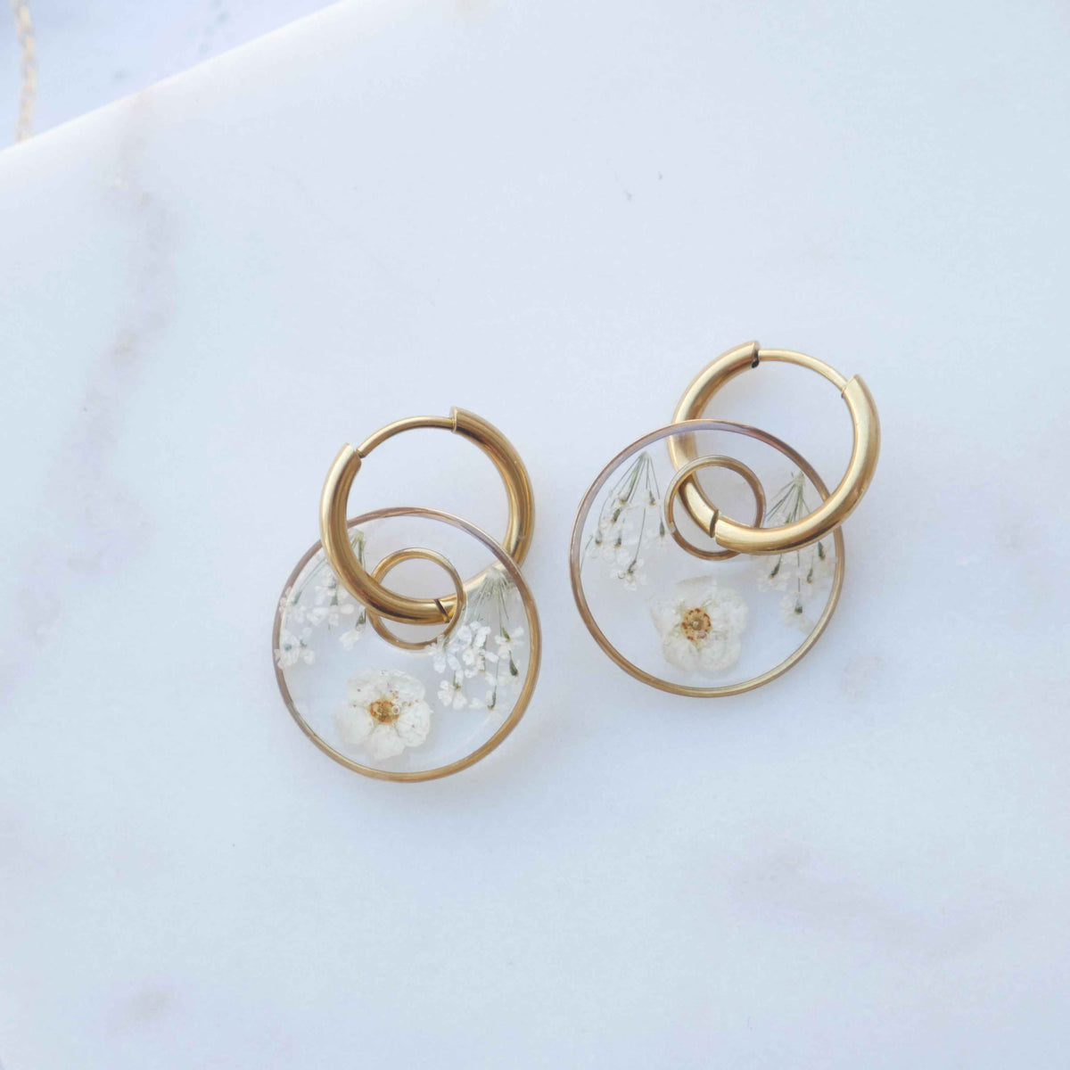 Boucles d'oreilles Dona - Spirées