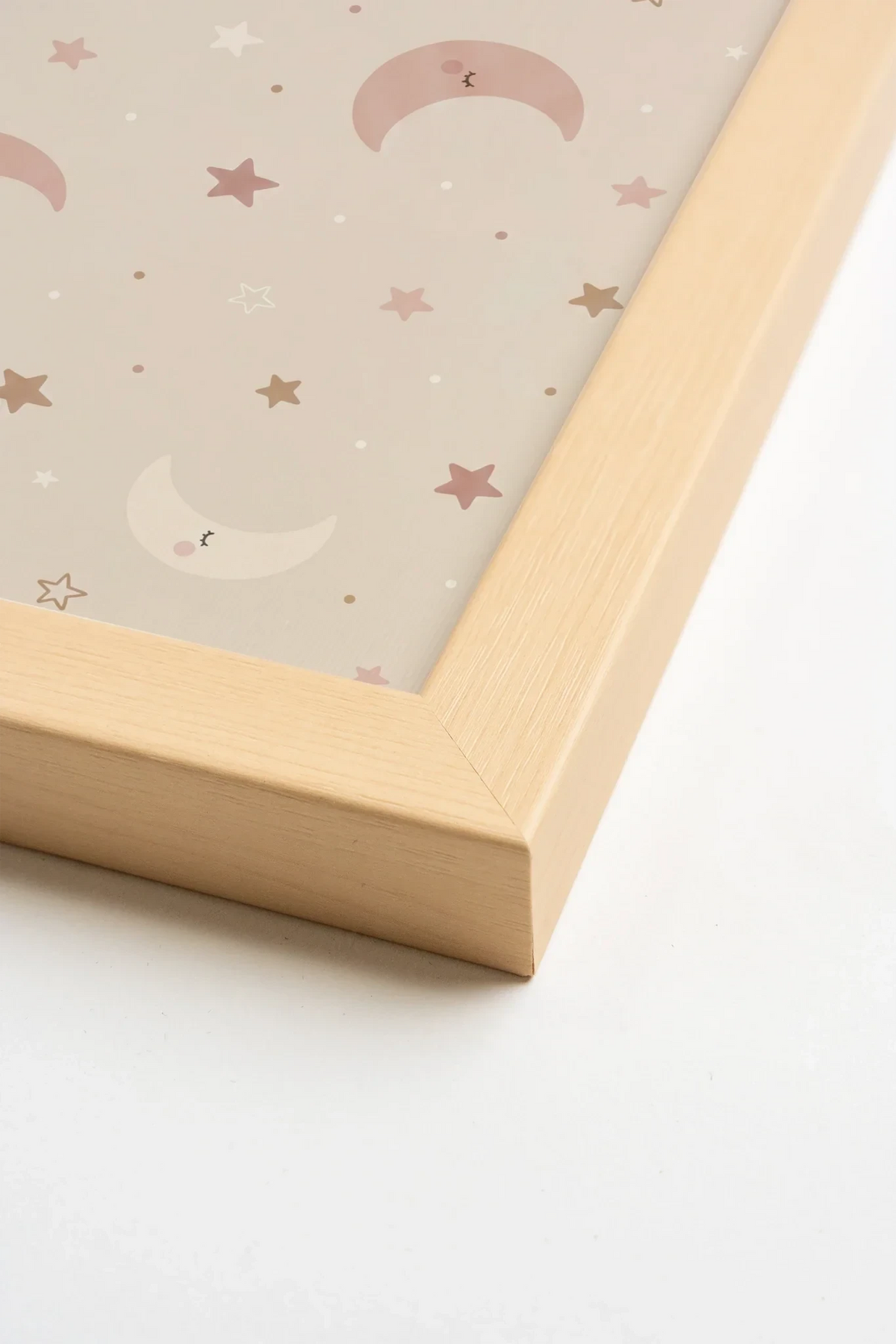 TINY STARS, Oeuvre sur toile rigide, encadré Naturel Clair (collective)
