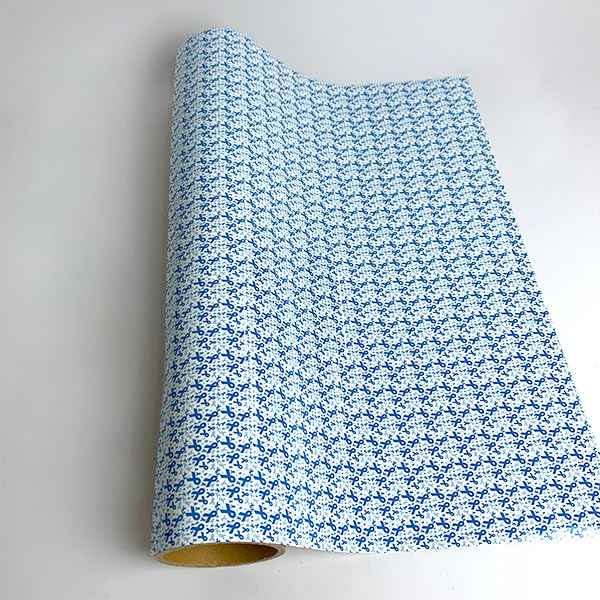 XVinyl HTV Ribbon Blue Pattern