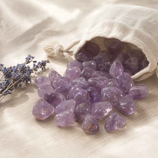 Amethyst A Tumbled Stones
