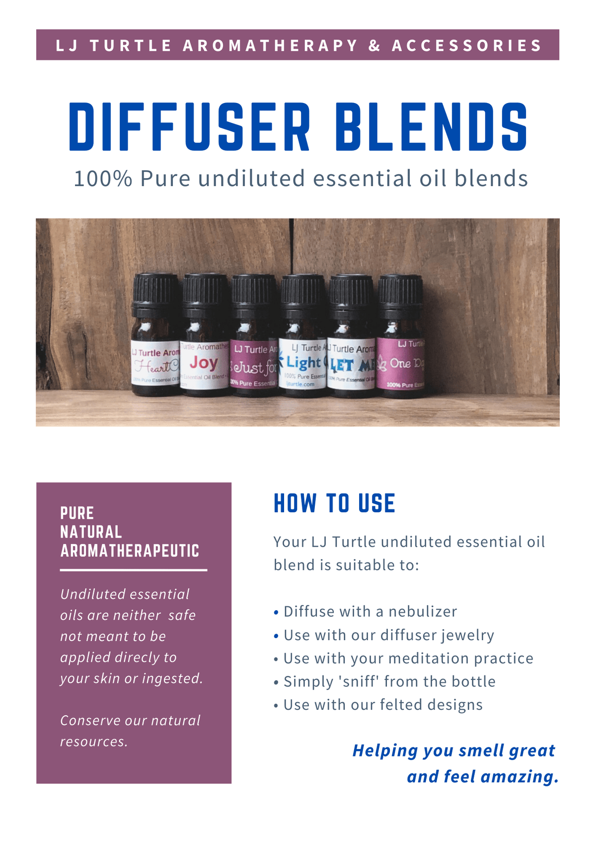 Courage to Be Me | Essential Oil Diffuser Blend