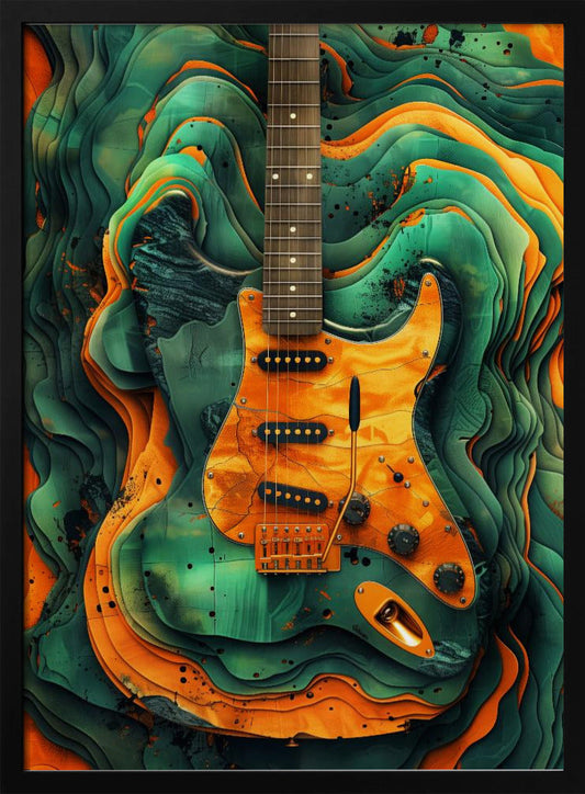 Music Guitar 4 Canvas Print