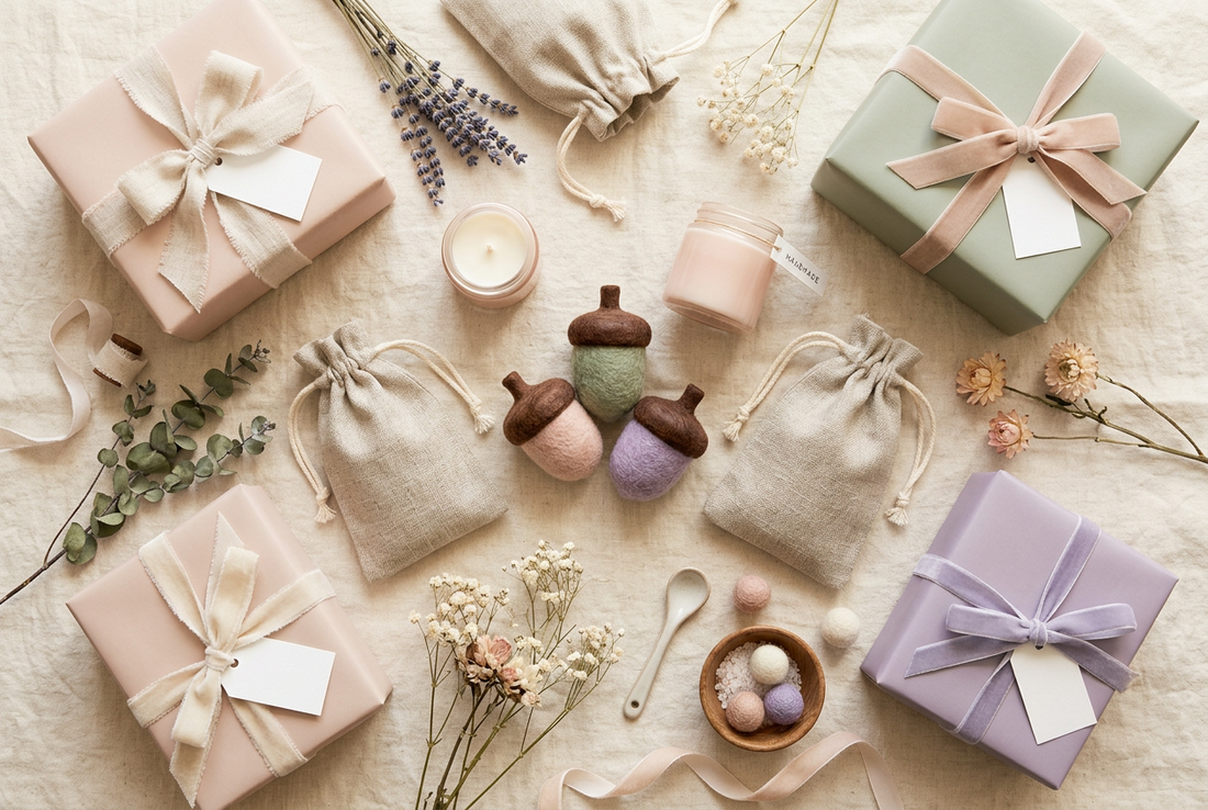 Brunch-Time Gift Picks: Self-Care & Wellness Gifts — Felted Acorn Aromatherapy Diffusers — AURABAGS SHOP, October 18, 2026