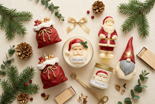 Midday Christmas Picks: Santa & Gnome Candle Gifts You'll Love — AURABAGS SHOP, October 23, 2026