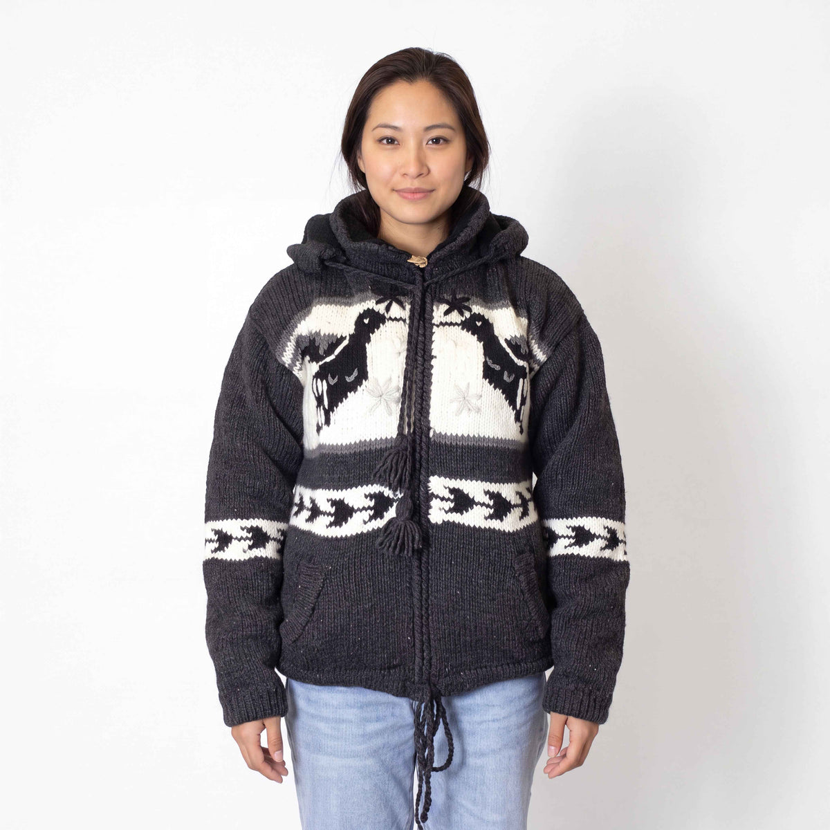 OLDTRIBES™ Aurora Hummingbird Wool Jacket