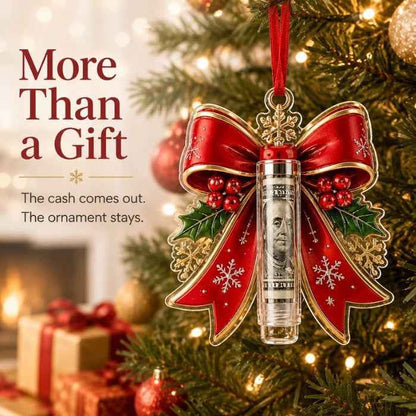 Christmas Cash Holder Ornament