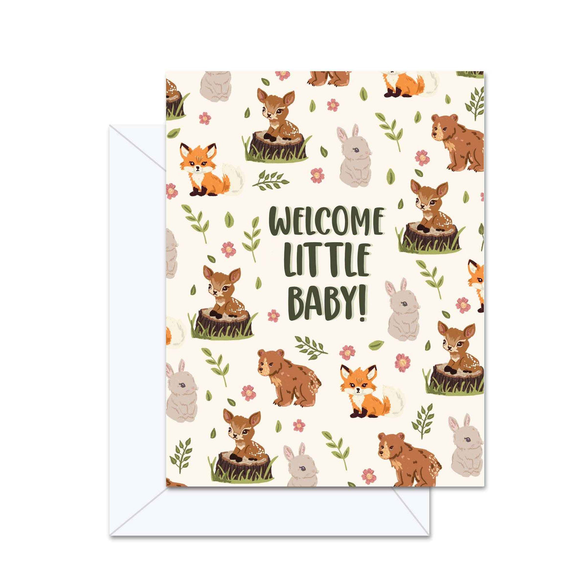 Welcome Little Baby! - Greeting Card