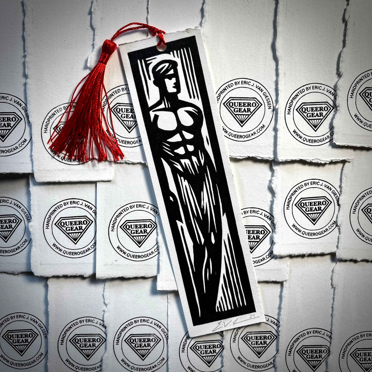 Good Boy Bookmark No. 3 | LINOCUT PRINT