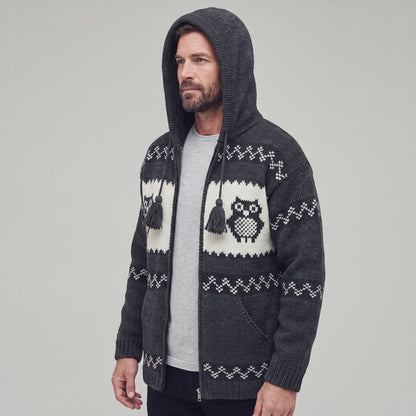 Nocturne Owl Wool Jacket