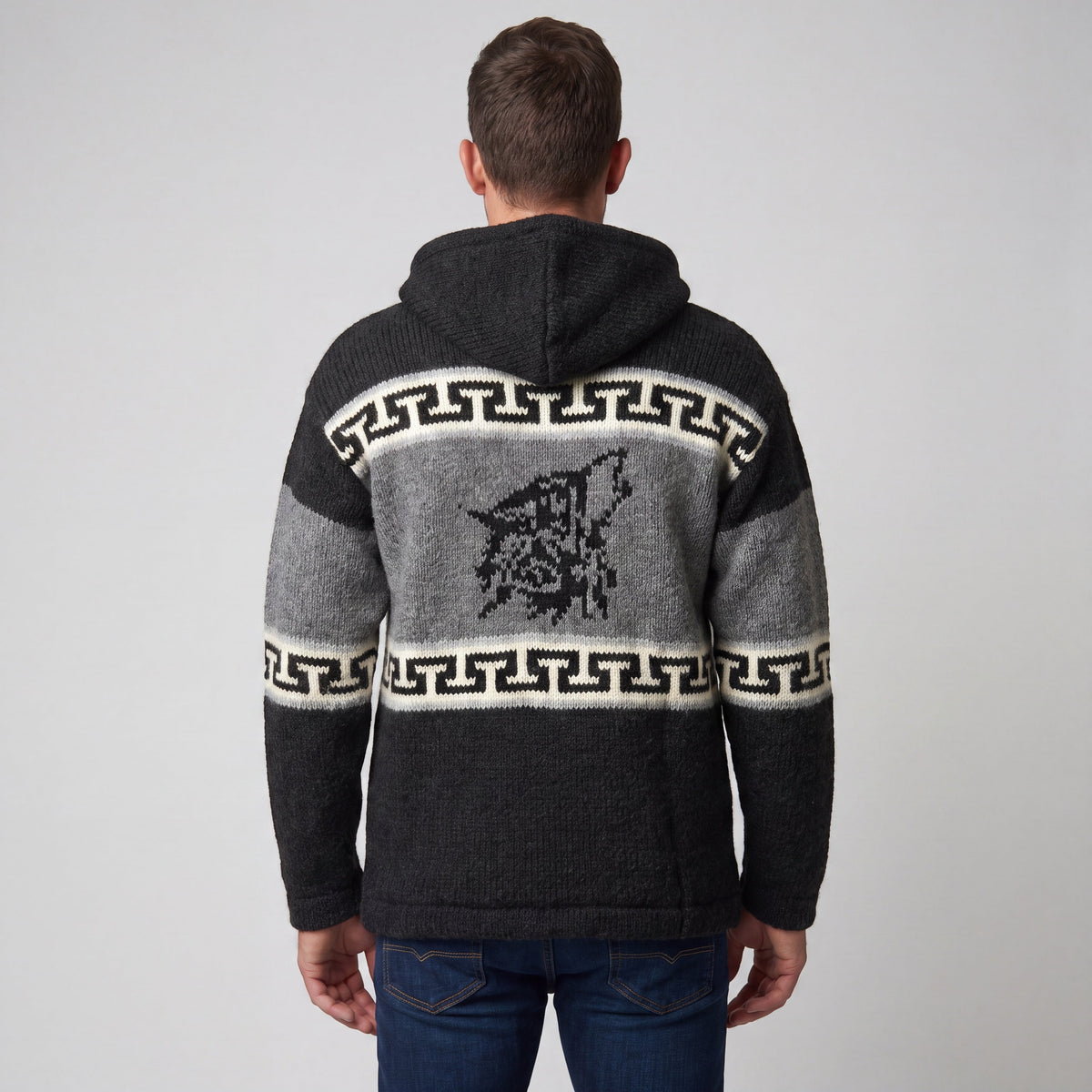 Lunar Wolf Wool Jacket