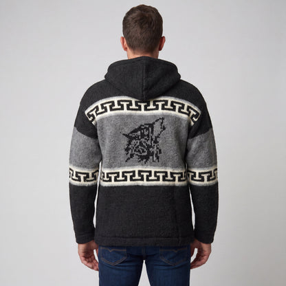 Lunar Wolf Wool Jacket