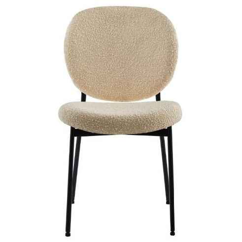 Sashi Dining Chair - Linen Boucle'