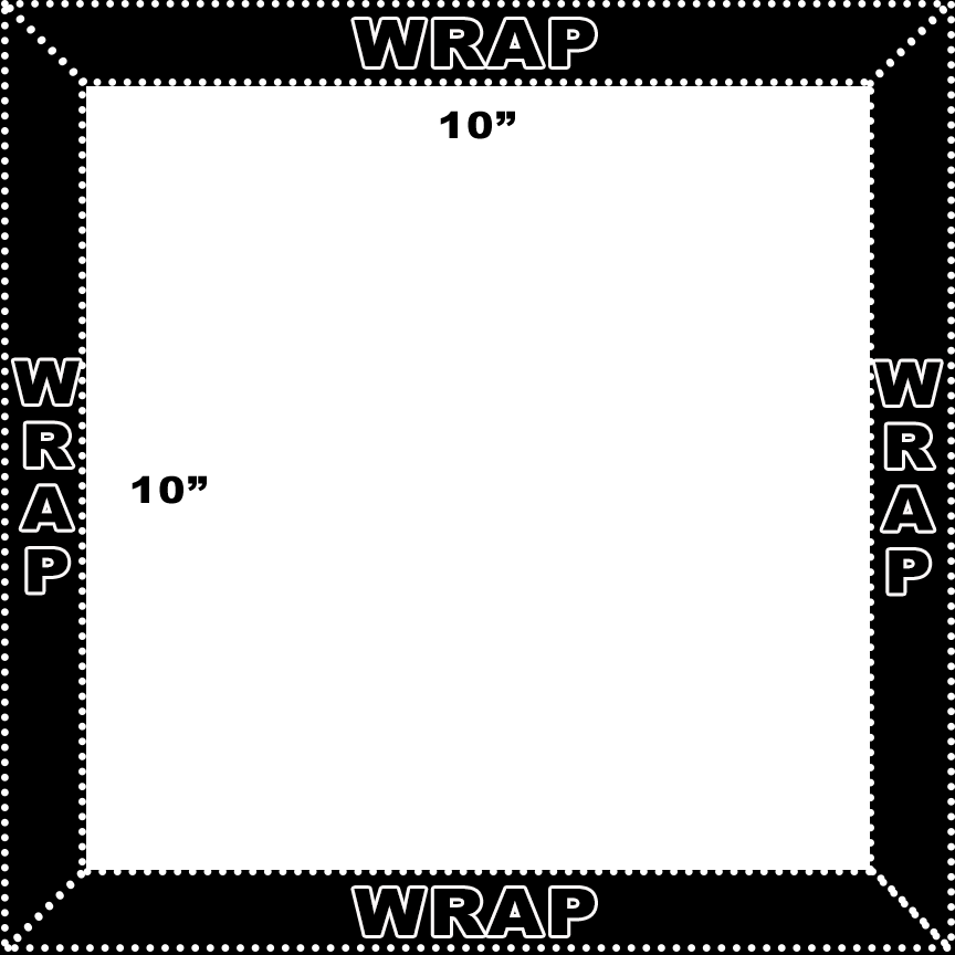 Handcrafted Custom Photo Canvas Print – Square