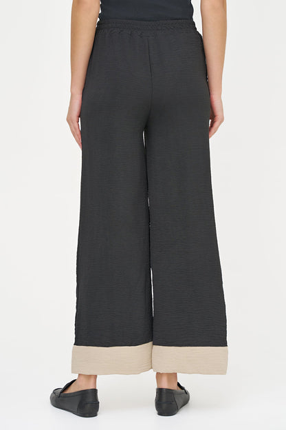 Women's Color-Block Woven Pull-On Pants