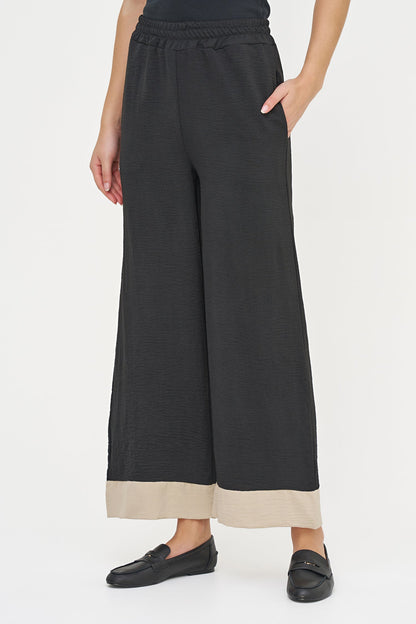 Women's Color-Block Woven Pull-On Pants
