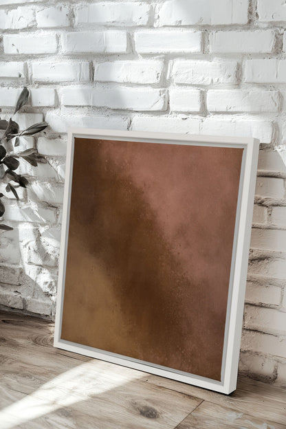 COCOA DUST, Oeuvre sur toile étirée