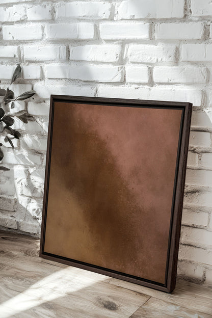 COCOA DUST, Oeuvre sur toile étirée