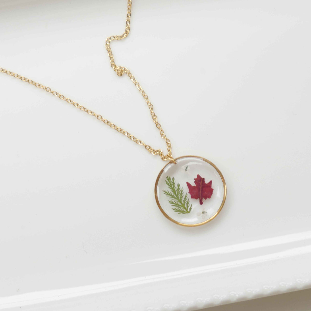 Collier Fôret - rond