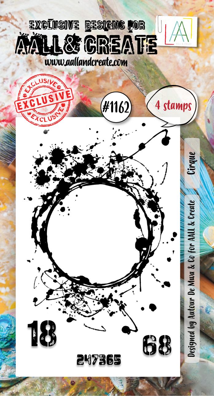 AALL and Create - A8 Stamp Set - Cirque
