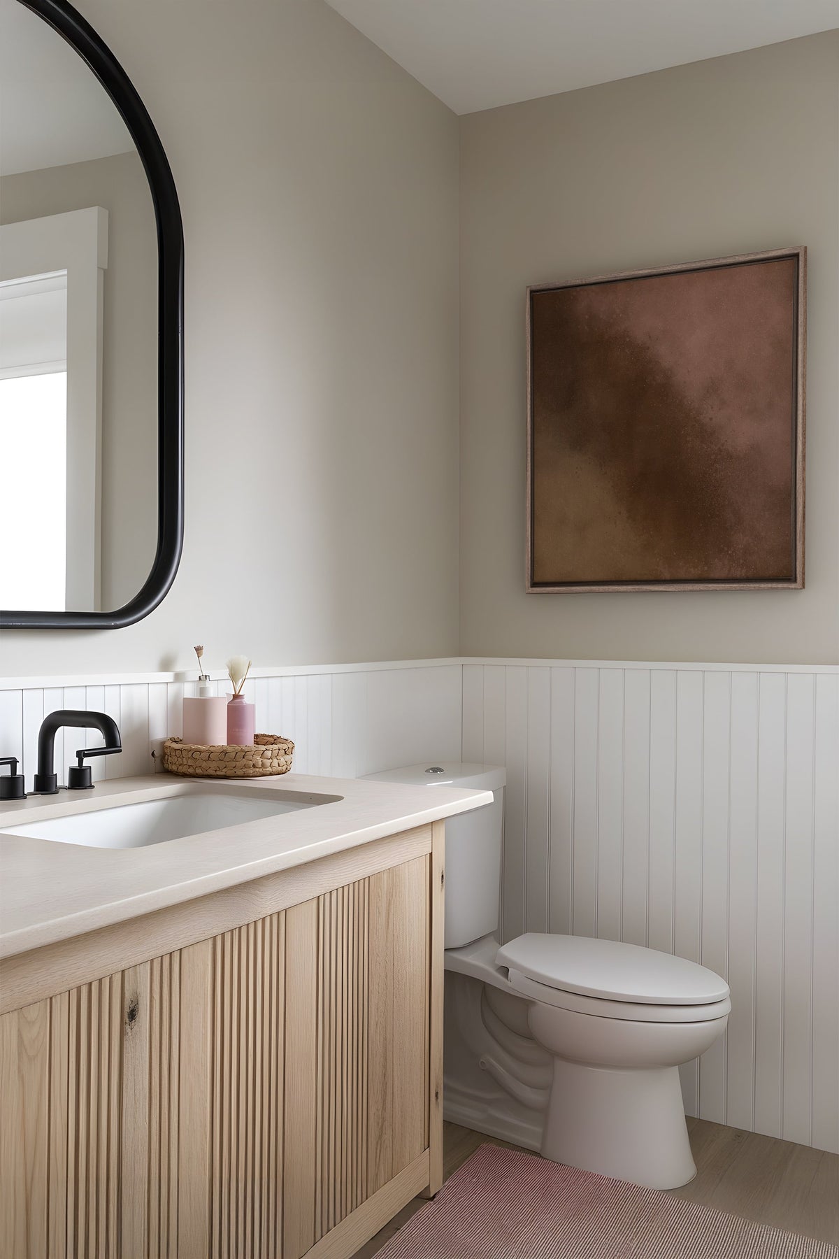 COCOA DUST, Oeuvre sur toile étirée