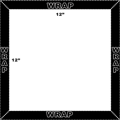 Handcrafted Custom Photo Canvas Print – Square