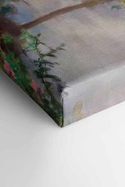 DOUCE RIVIÈRE, Oeuvre sur toile étirée