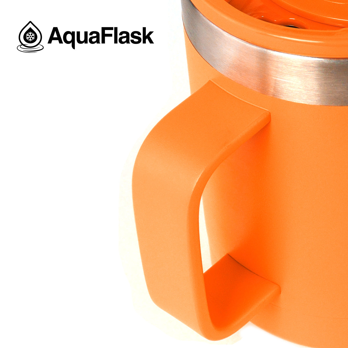 Aquaflask Thermal Insulated Lidded Mug With Handle 415ml (14 oz)