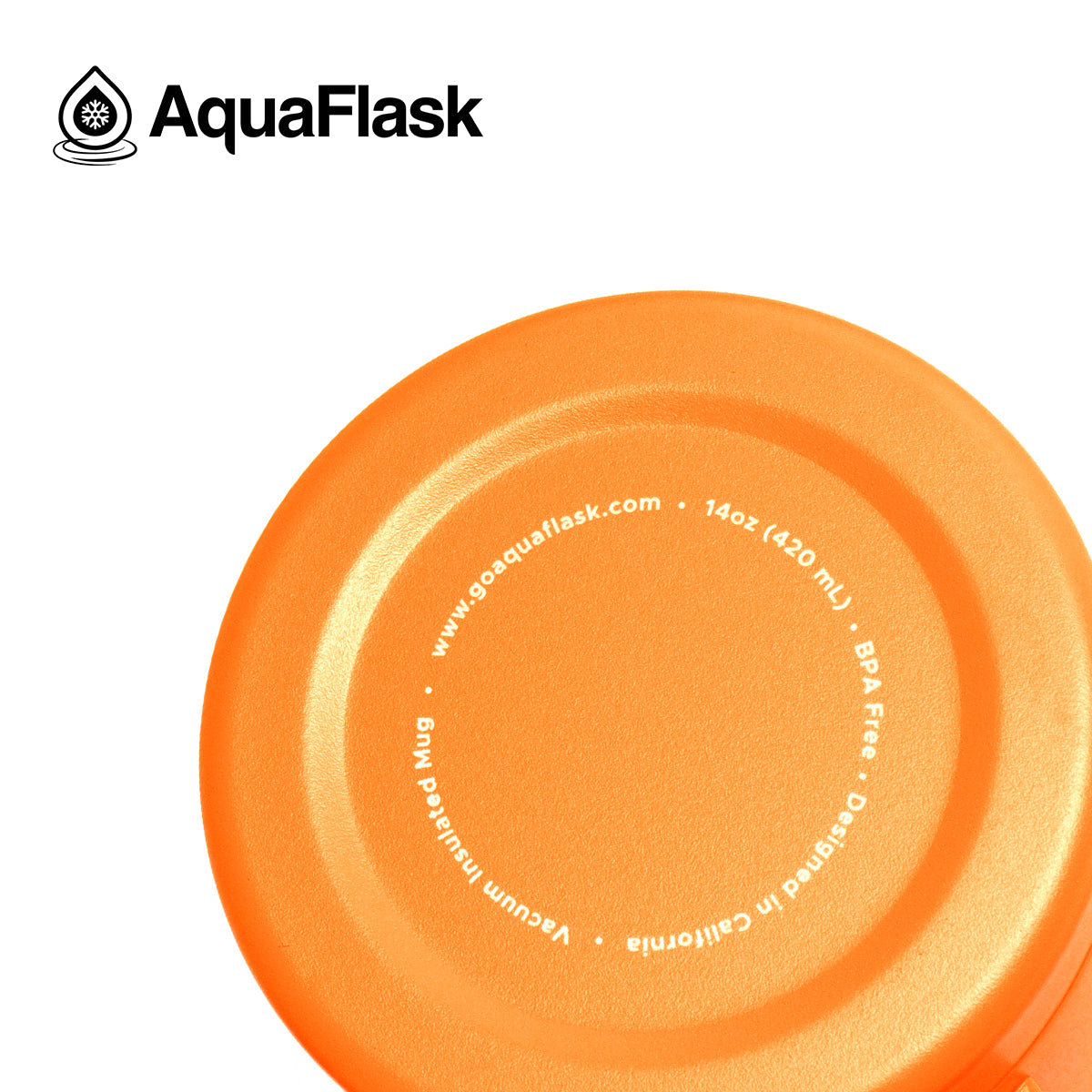 Aquaflask Thermal Insulated Lidded Mug With Handle 415ml (14 oz)