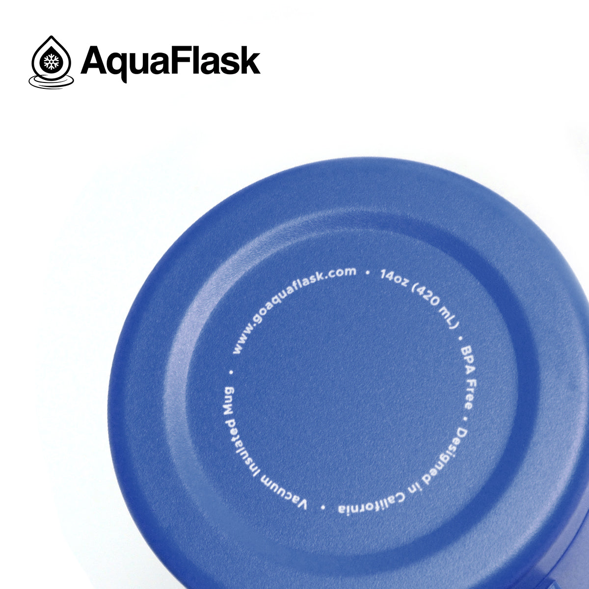 Aquaflask Thermal Insulated Lidded Mug With Handle 415ml (14 oz)