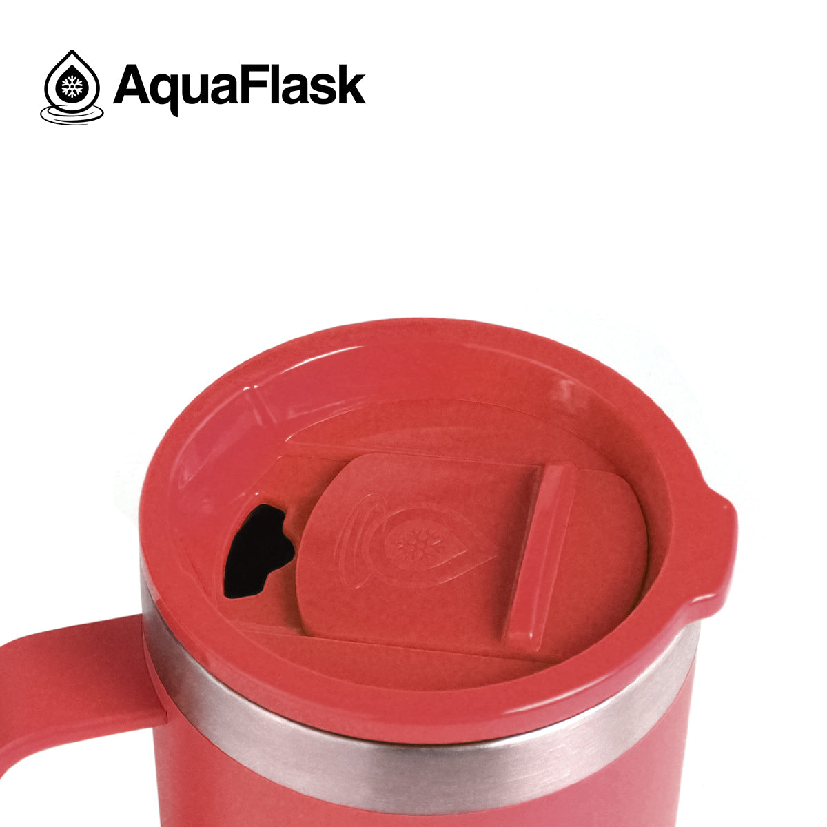 Aquaflask Thermal Insulated Lidded Mug With Handle 415ml (14 oz)