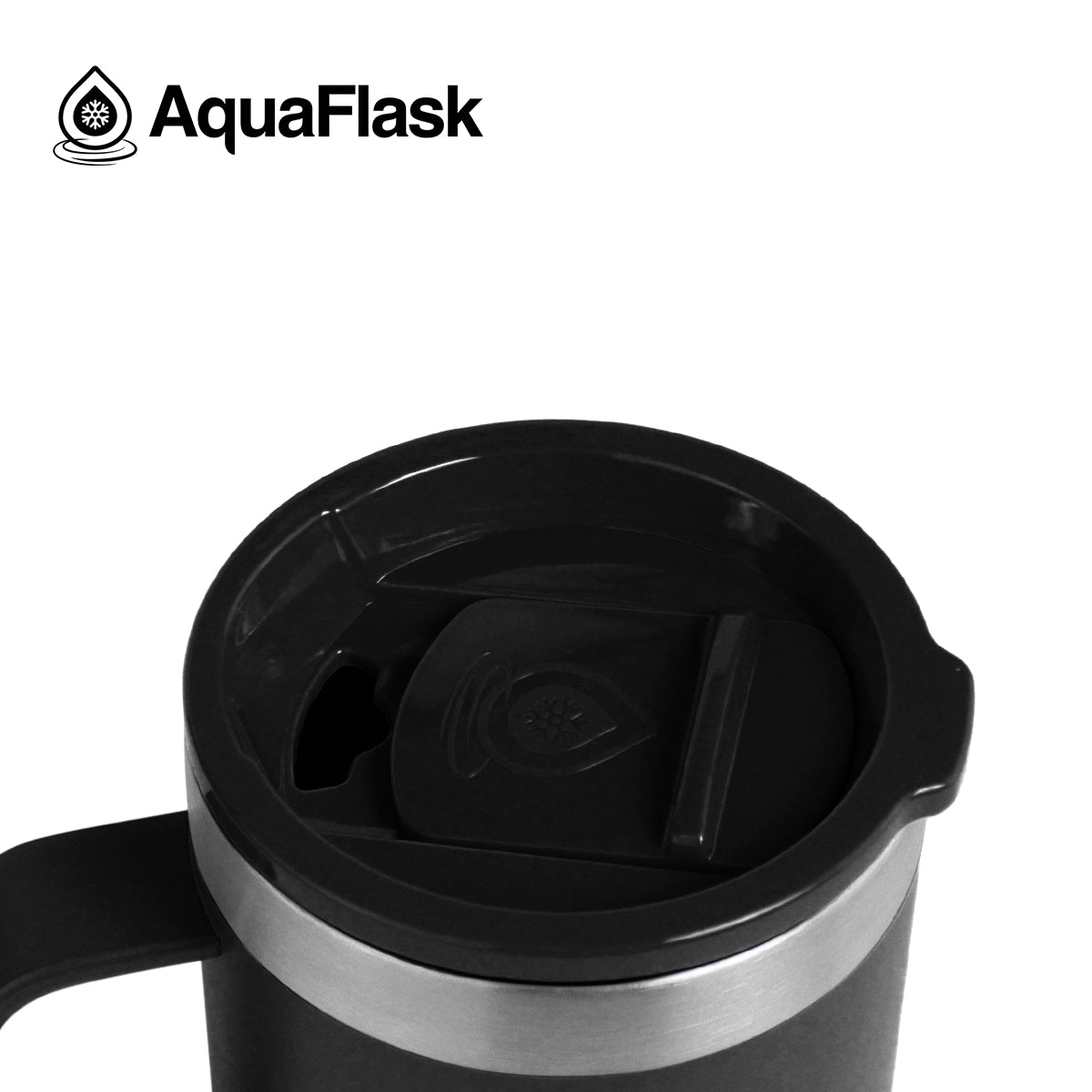 Aquaflask Thermal Insulated Lidded Mug With Handle 415ml (14 oz)