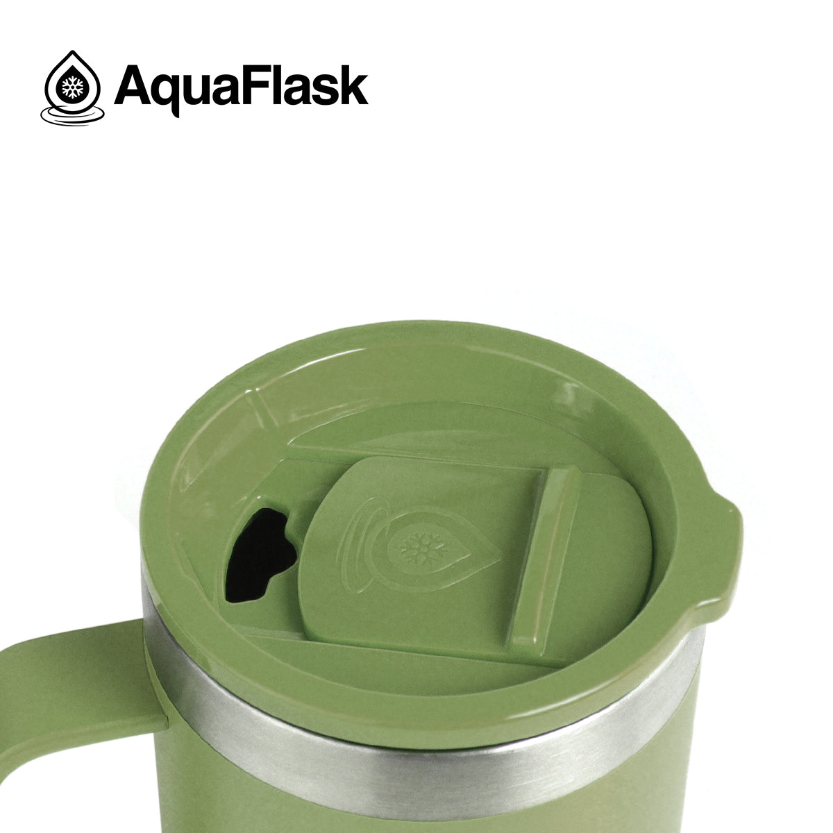 Aquaflask Thermal Insulated Lidded Mug With Handle 415ml (14 oz)