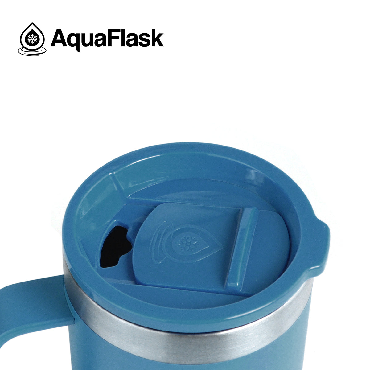 Aquaflask Thermal Insulated Lidded Mug With Handle 415ml (14 oz)