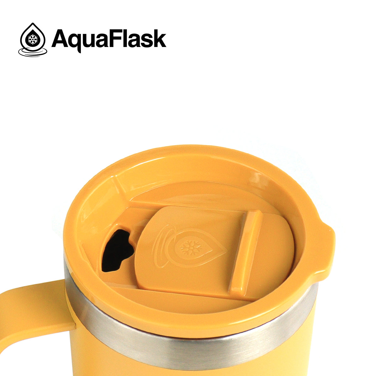 Aquaflask Thermal Insulated Lidded Mug With Handle 415ml (14 oz)