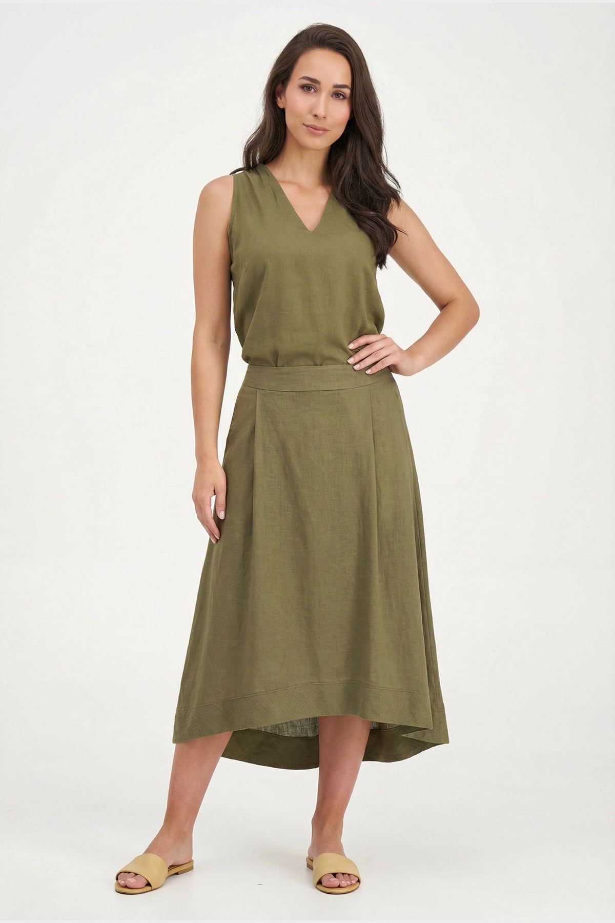 Women's Woven Sleeveless Top