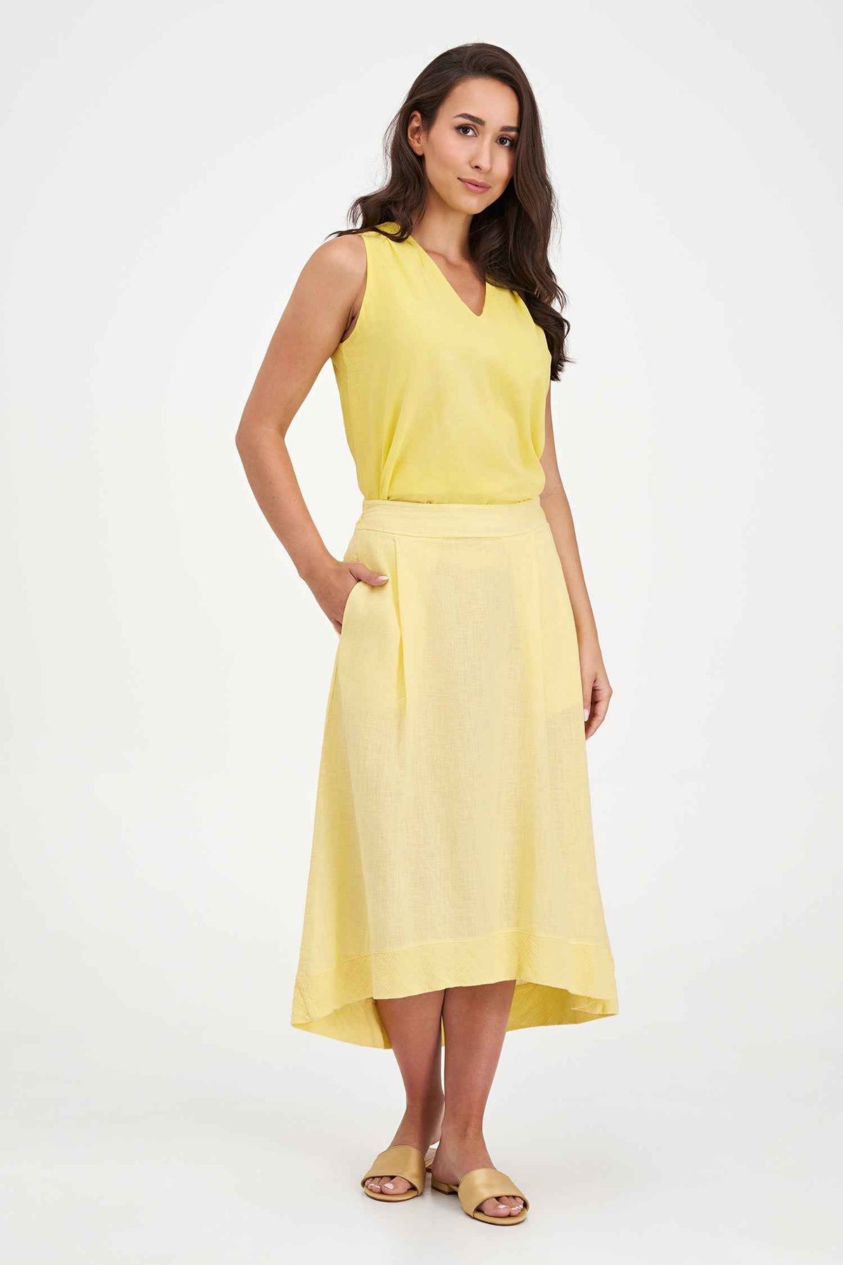 Women's Woven Sleeveless Top