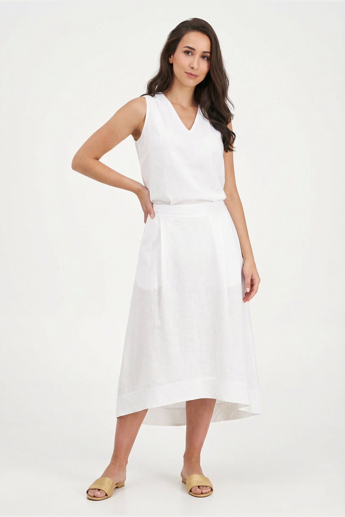 Women's Woven Sleeveless Top