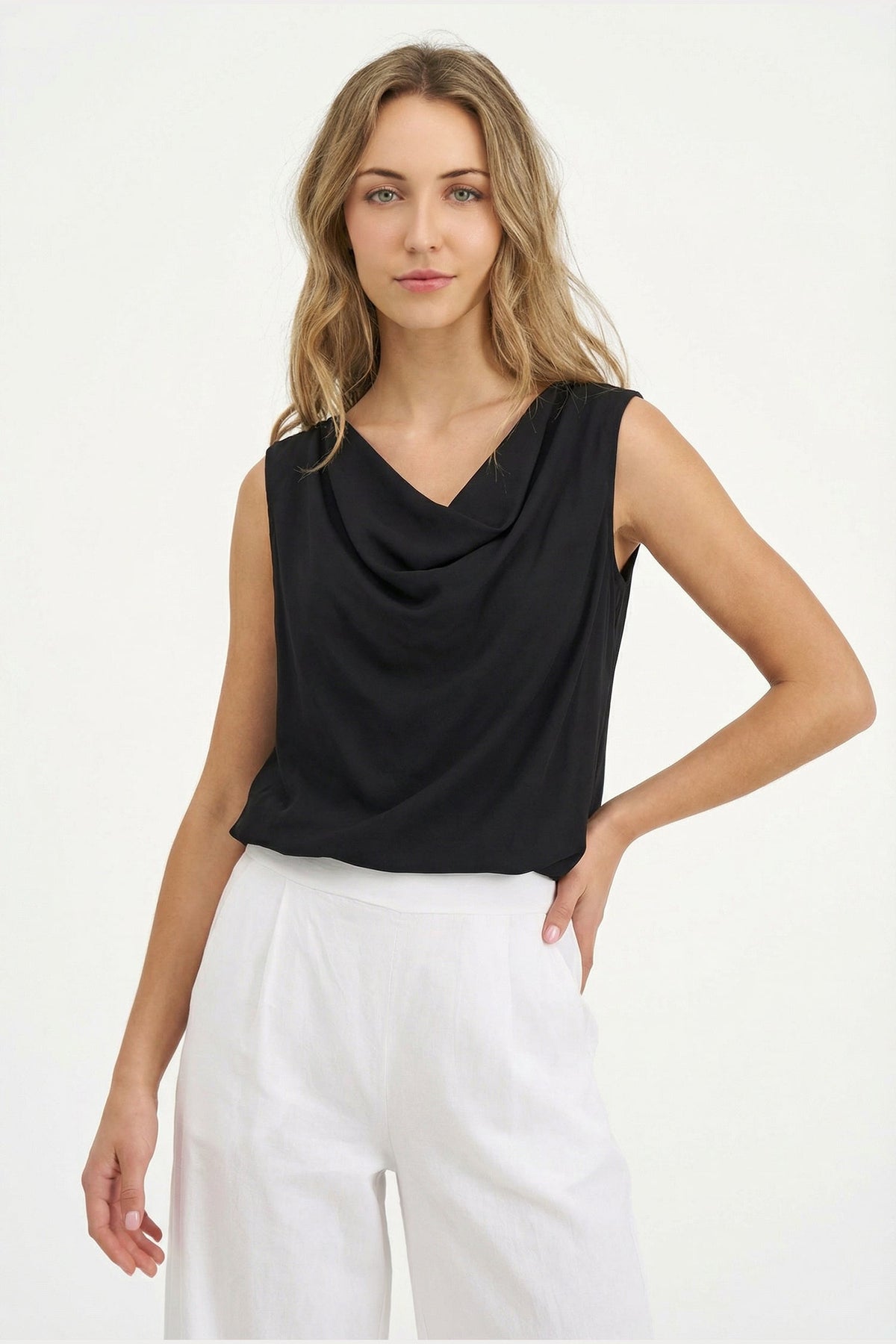 Women's Woven Sleeveless Top