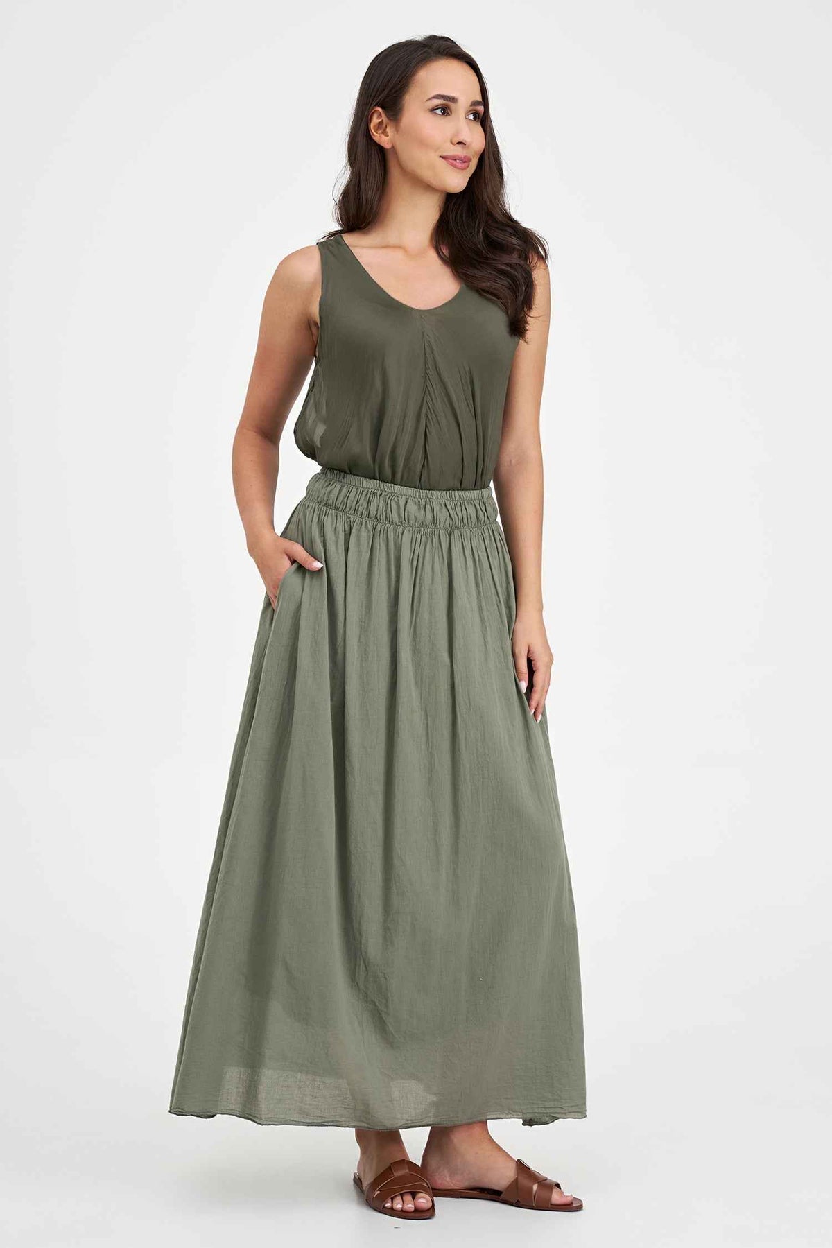 Women's Woven Sleeveless Top