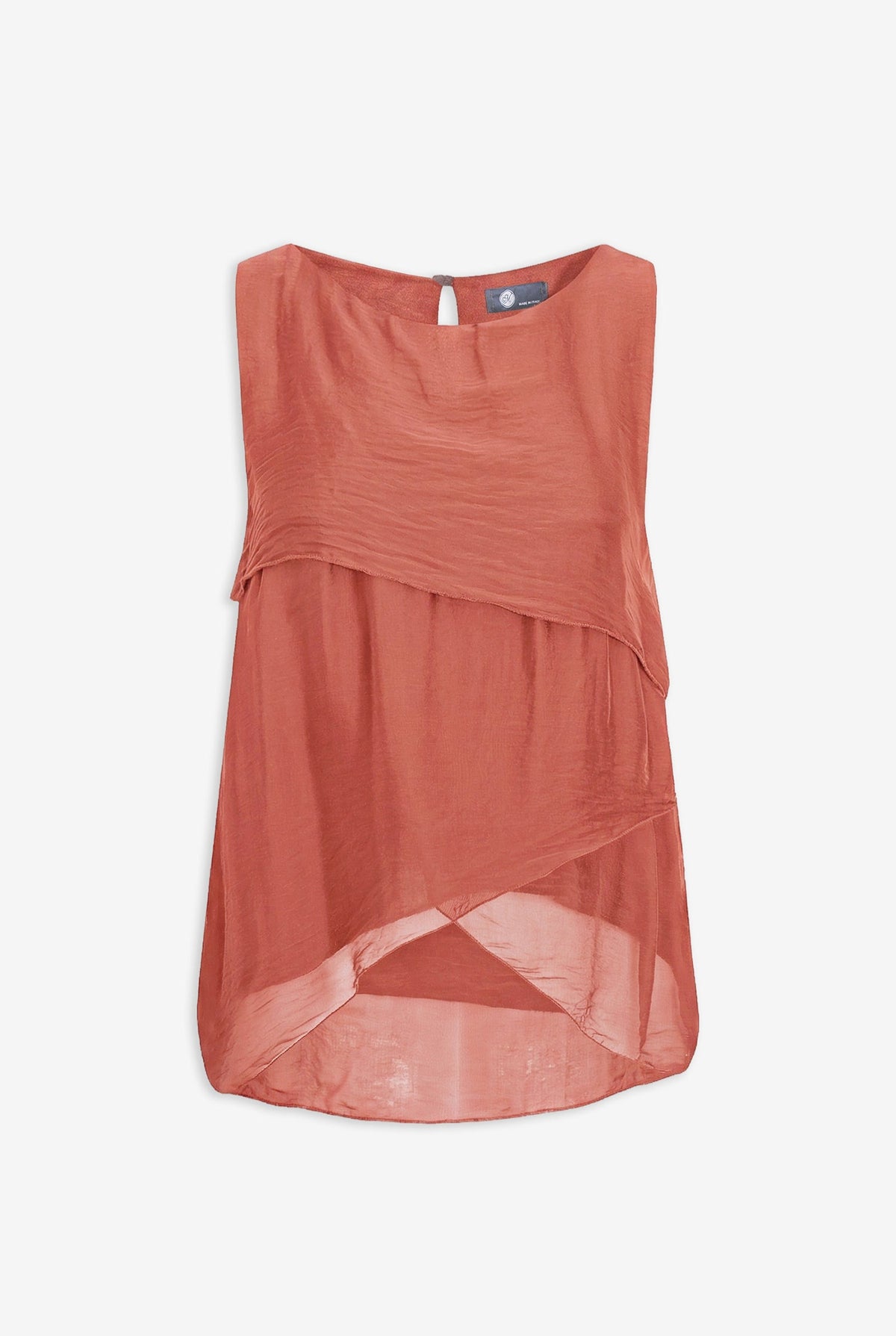 Women's Sleeveless Crew-Neck Top